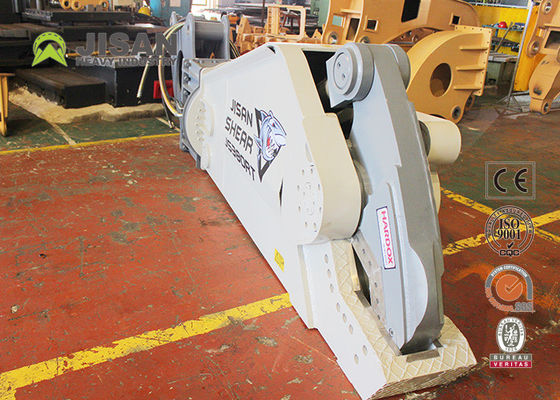 Escavatore universale Hydraulic Steel Shear per i cantieri di demolizione