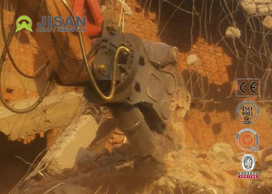 Escavatore d'acciaio ad alta resistenza Scrap Hydraulic Shears